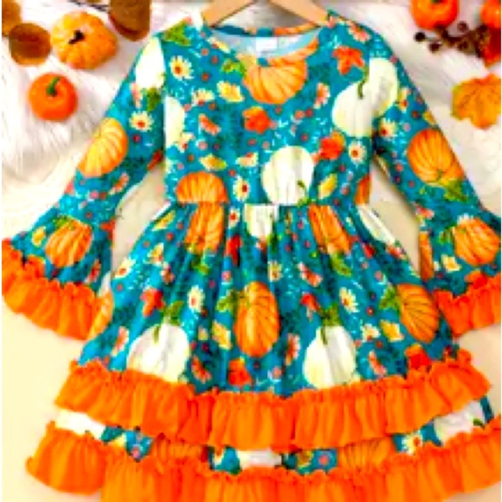 Brand New Cute Fall Dress Size 7/8